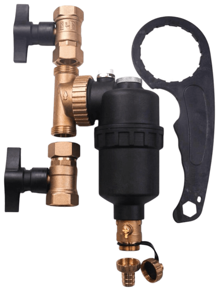 Magnetic dirt separators