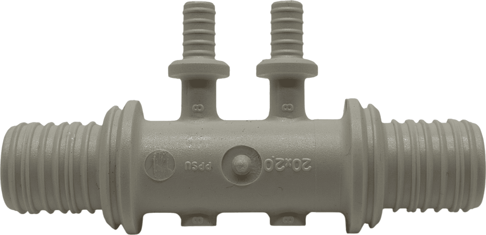 Radiant panel fittings